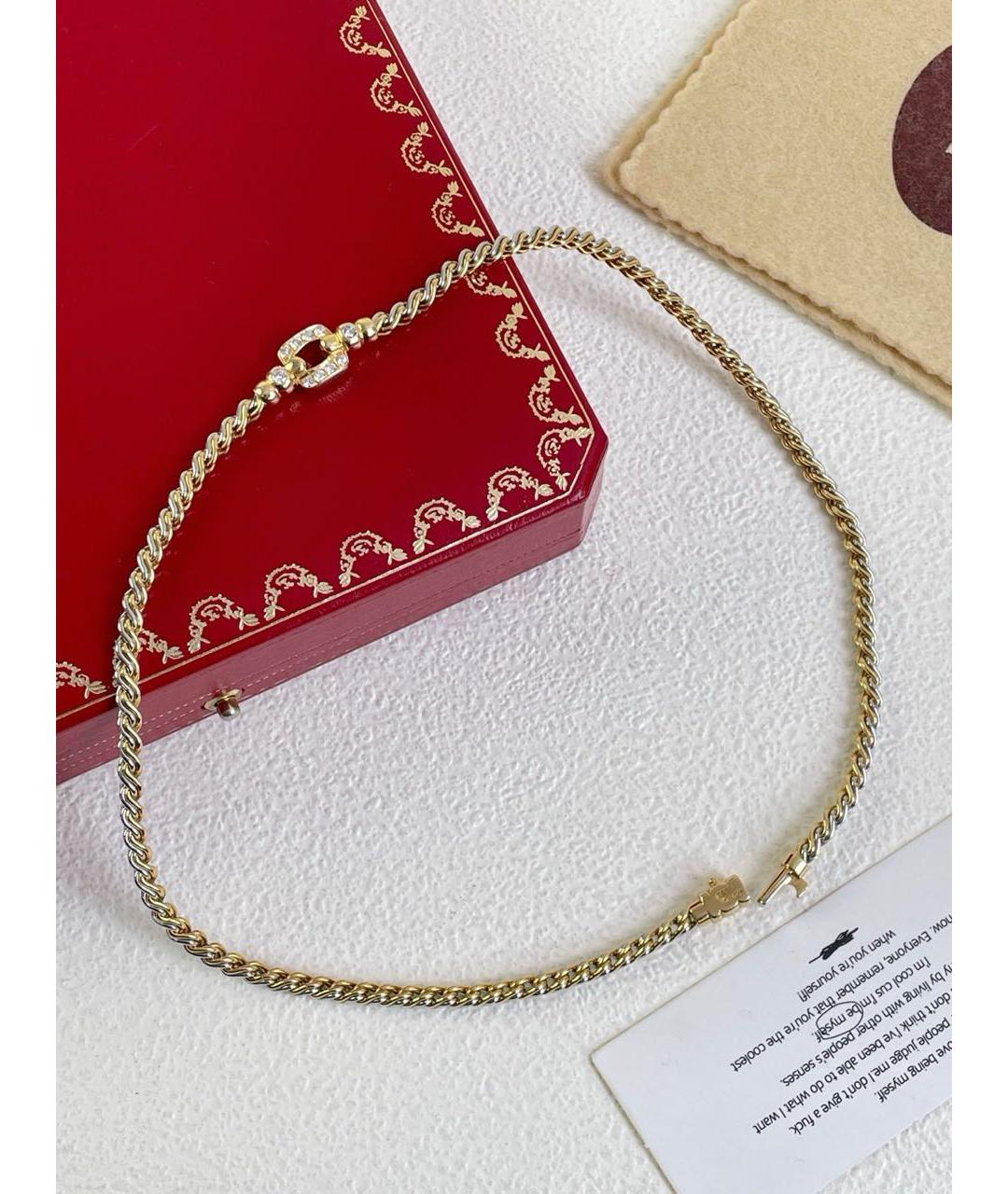 CARTIER Золотое колье из желтого золота, фото 6