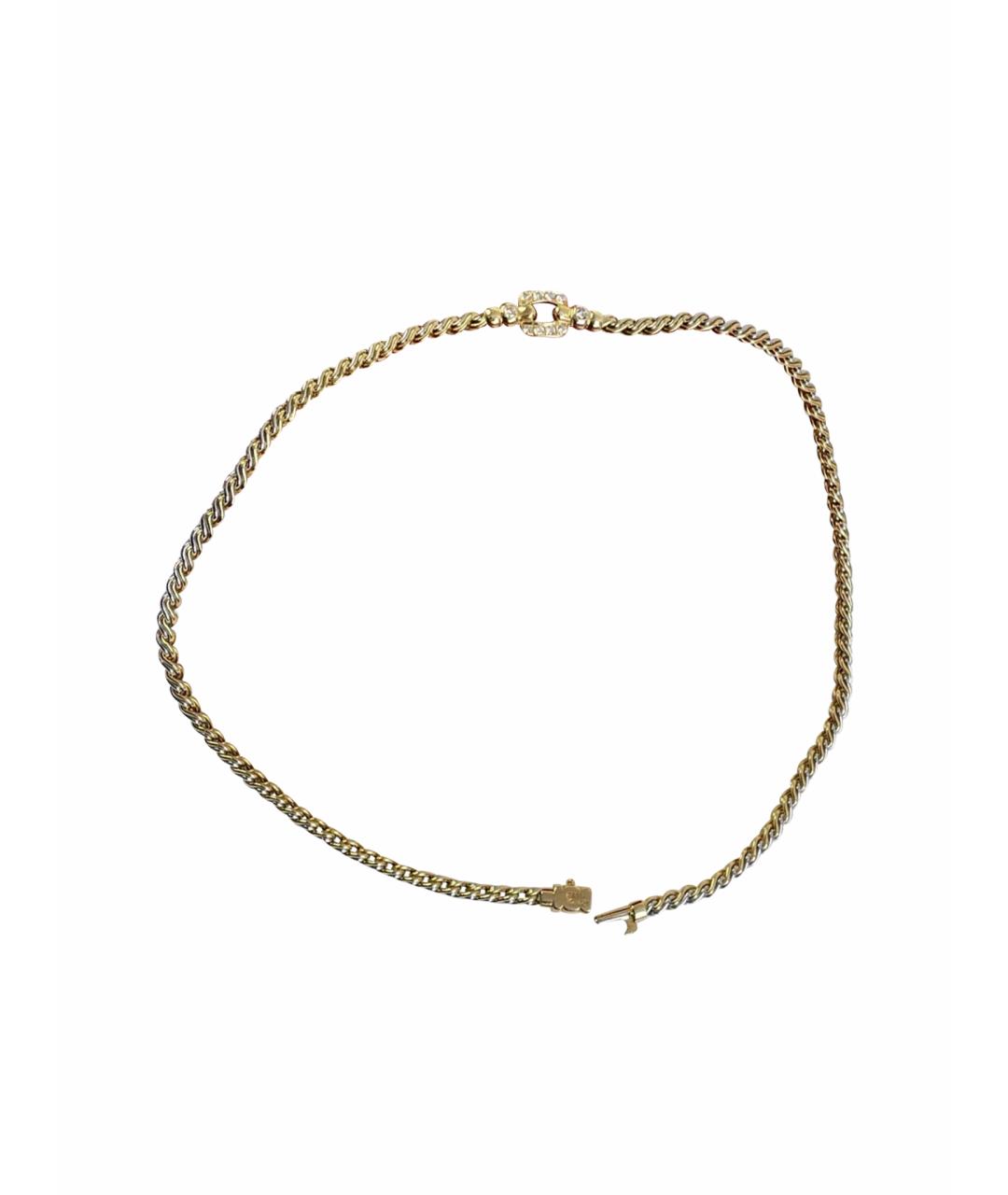 CARTIER Золотое колье из желтого золота, фото 1