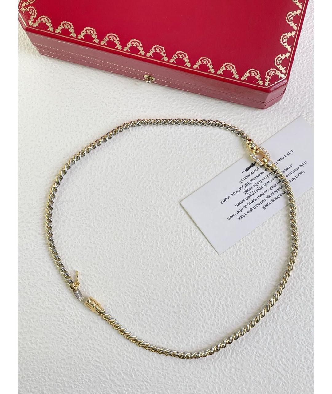 CARTIER Золотое колье из желтого золота, фото 4