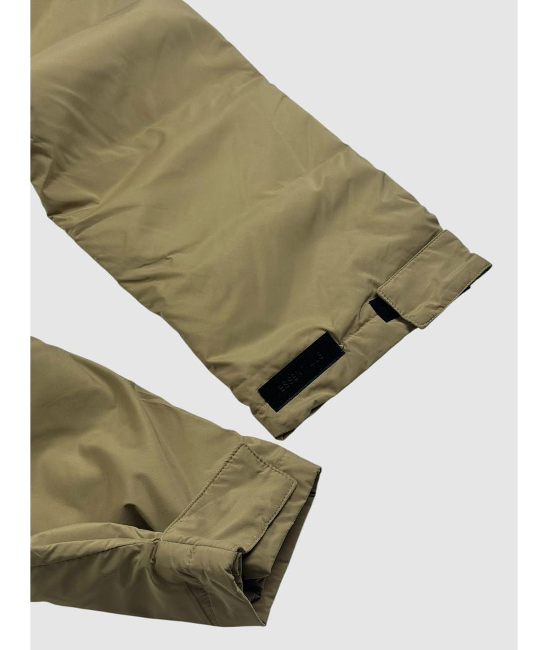 FEAR OF GOD ESSENTIALS Хаки полиэстеровые повседневные брюки, фото 3