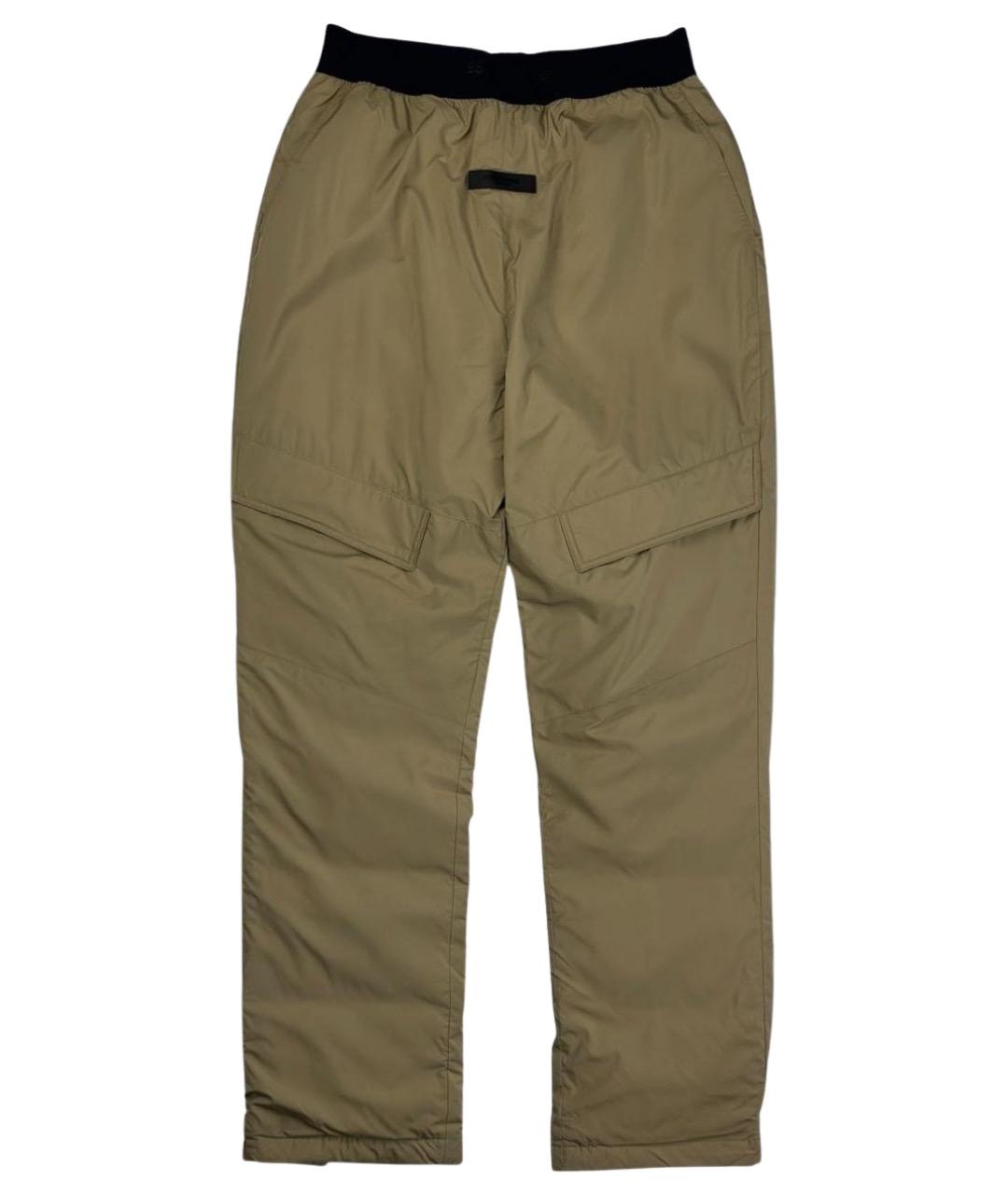 FEAR OF GOD ESSENTIALS Хаки полиэстеровые повседневные брюки, фото 1