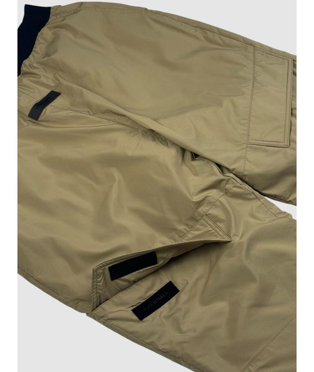FEAR OF GOD ESSENTIALS Хаки полиэстеровые повседневные брюки, фото 5