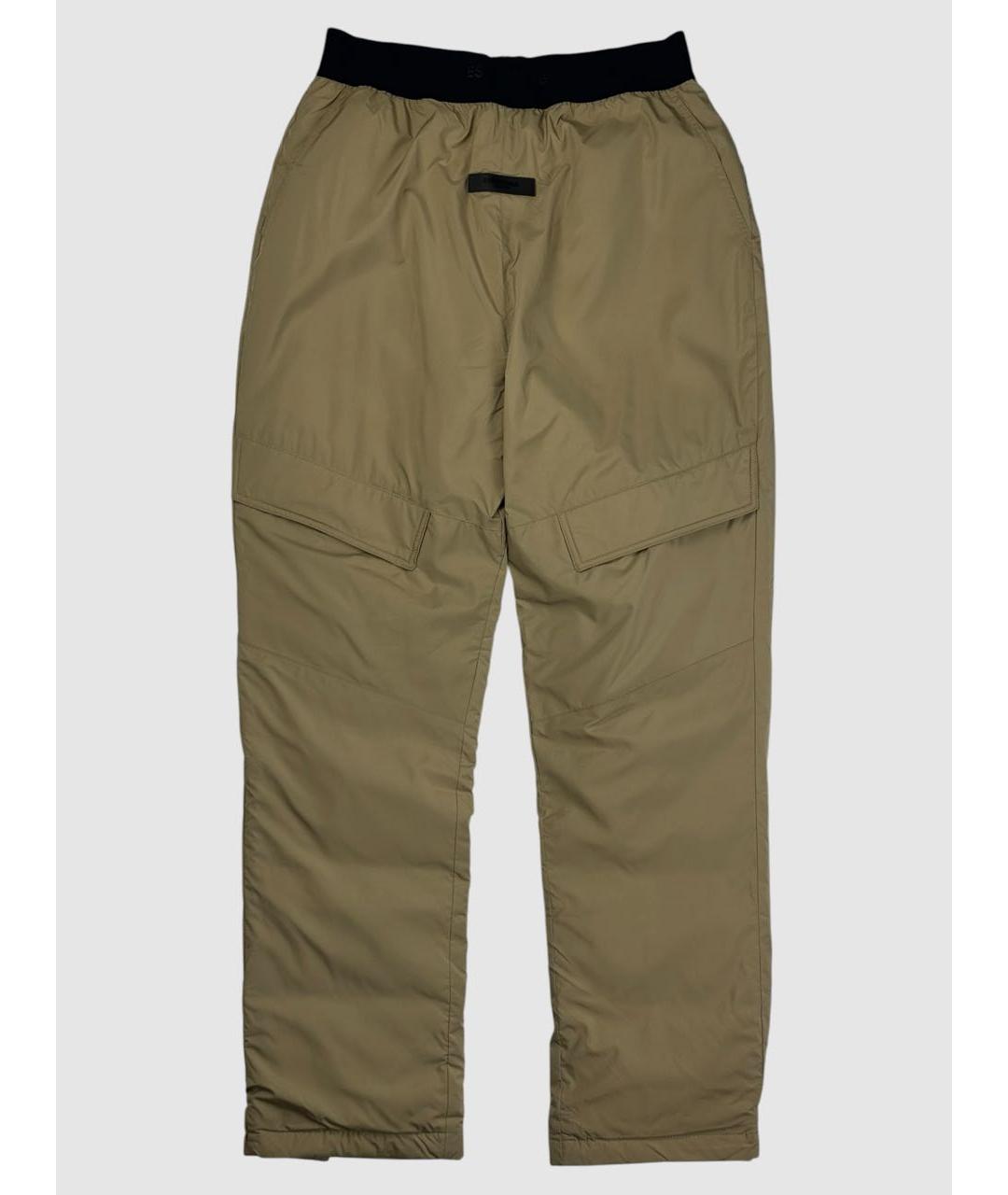 FEAR OF GOD ESSENTIALS Хаки полиэстеровые повседневные брюки, фото 6