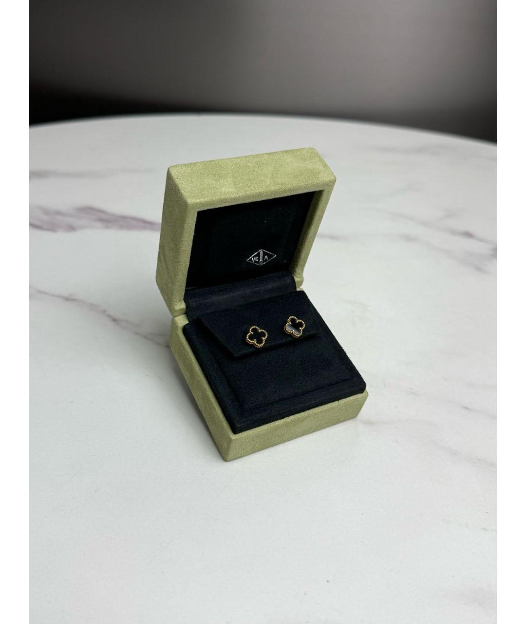 VAN CLEEF & ARPELS Золотые серьги из желтого золота, фото 2