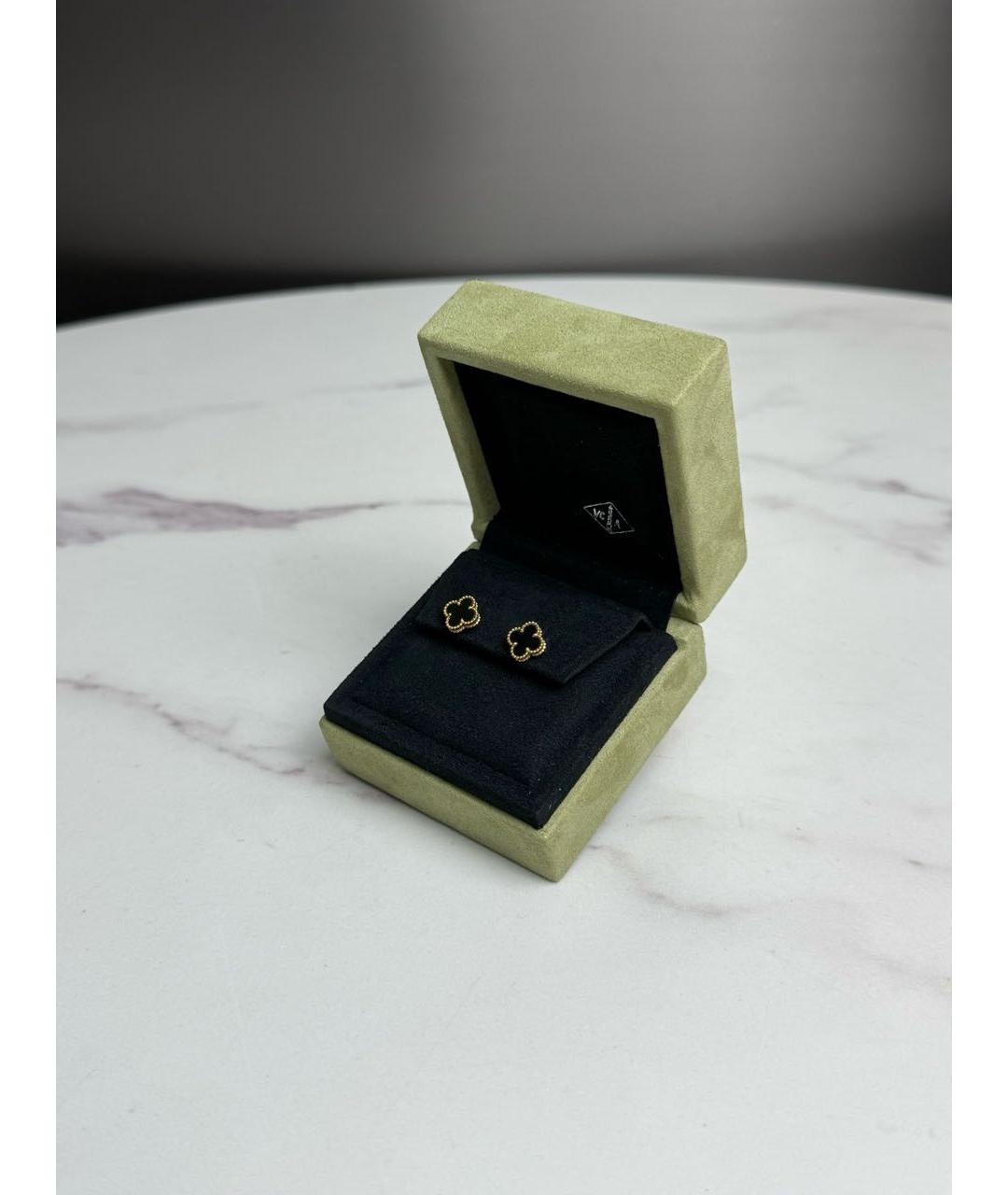 VAN CLEEF & ARPELS Золотые серьги из желтого золота, фото 3