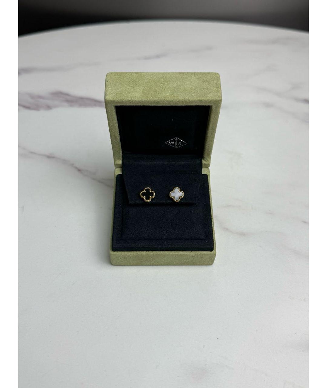 VAN CLEEF & ARPELS Золотые серьги из желтого золота, фото 5