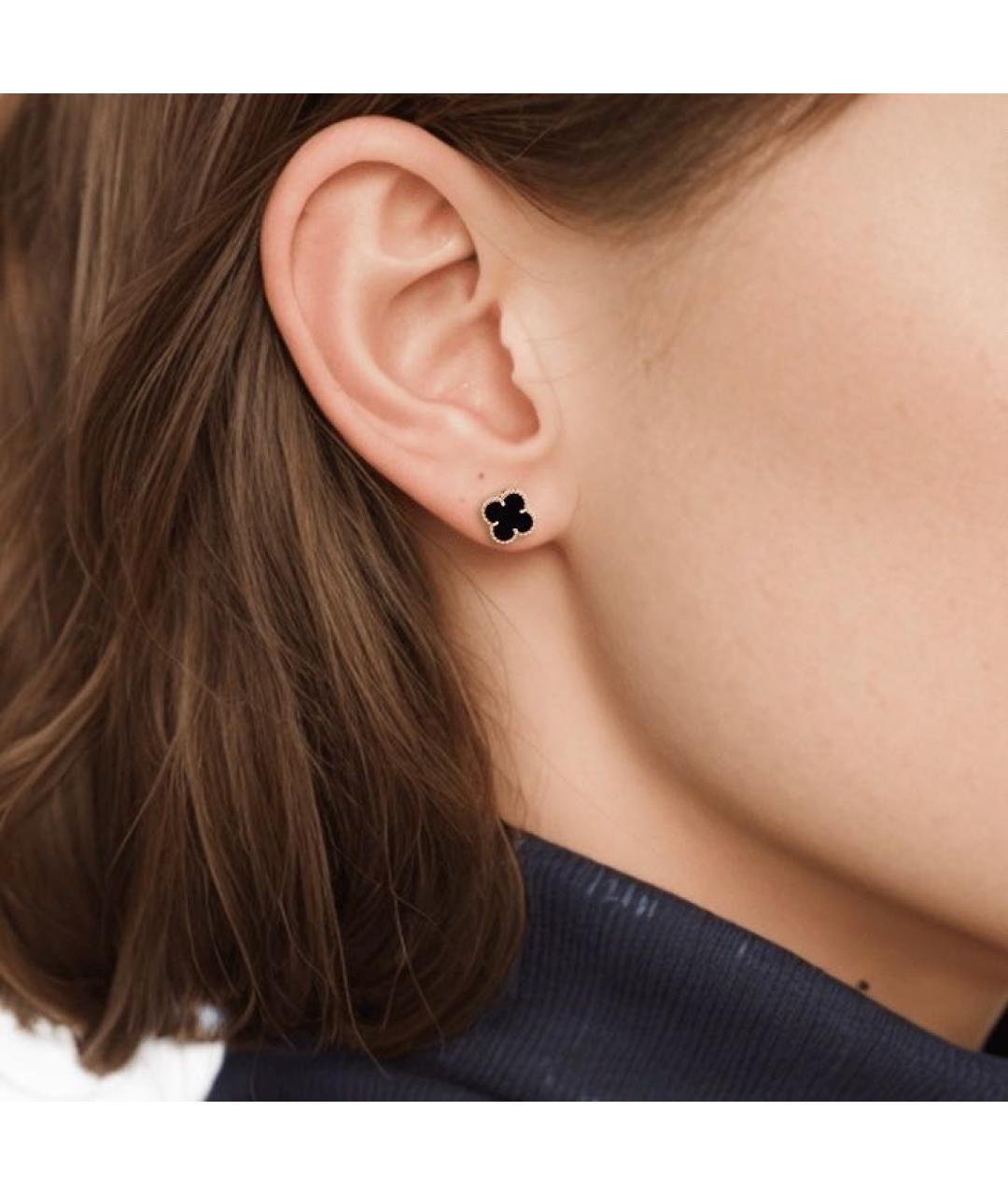 VAN CLEEF & ARPELS Золотые серьги из желтого золота, фото 4