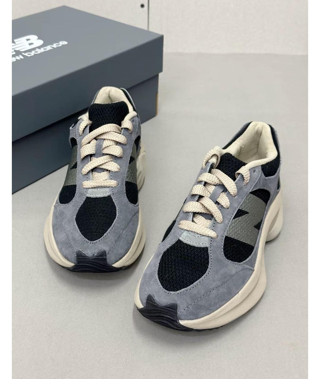 NEW BALANCE Антрацитовые замшевые кроссовки, фото 7