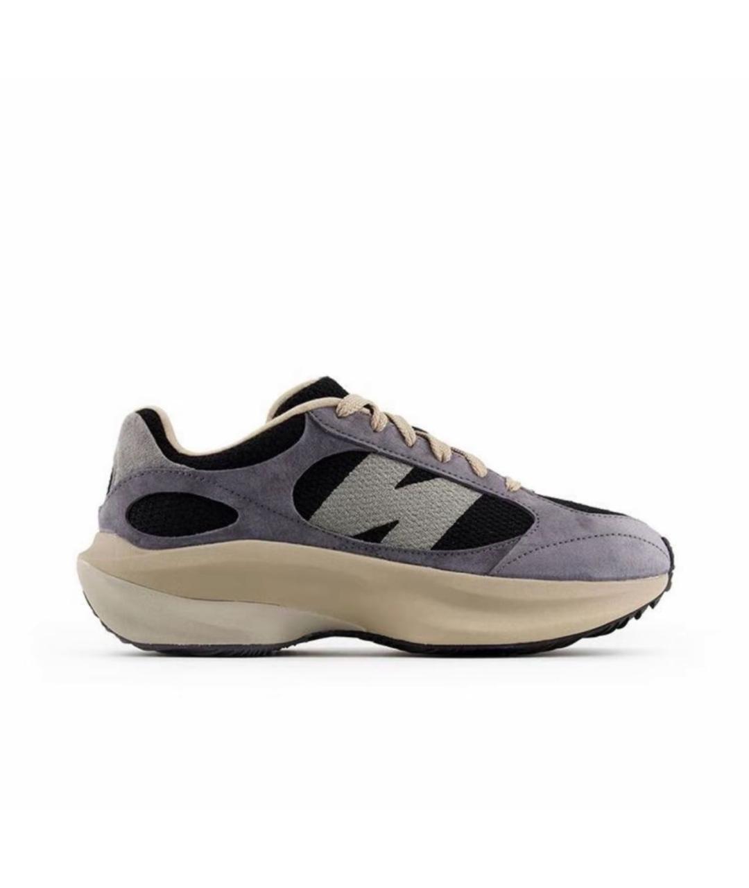 NEW BALANCE Антрацитовые замшевые кроссовки, фото 1