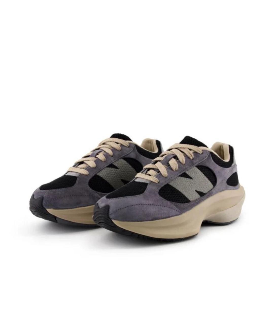 NEW BALANCE Антрацитовые замшевые кроссовки, фото 2