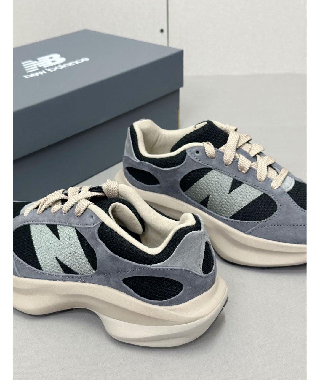 NEW BALANCE Антрацитовые замшевые кроссовки, фото 6