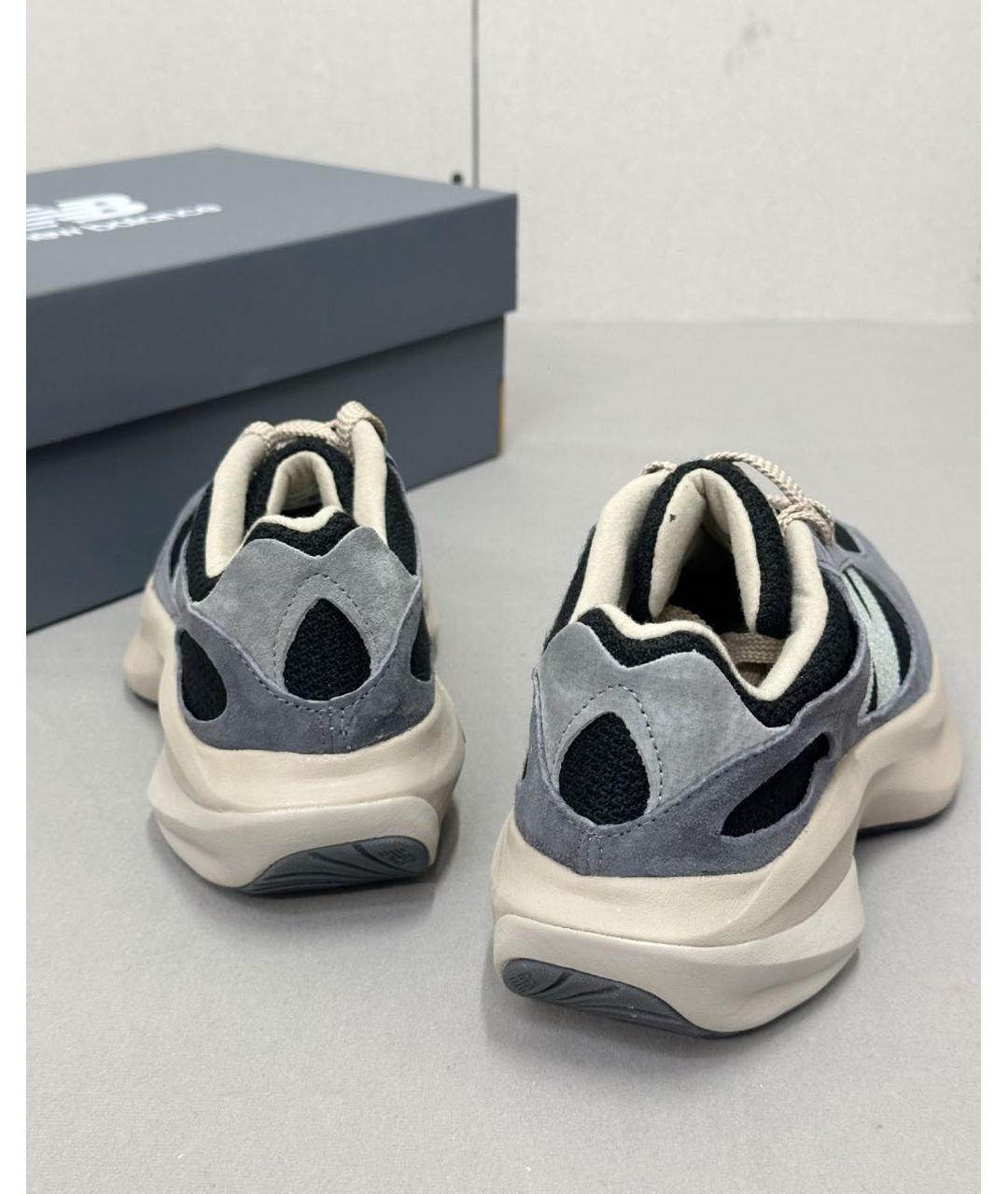 NEW BALANCE Антрацитовые замшевые кроссовки, фото 8