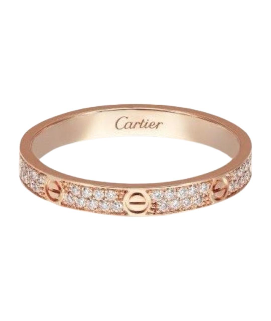 CARTIER Золотое кольцо из розового золота, фото 1