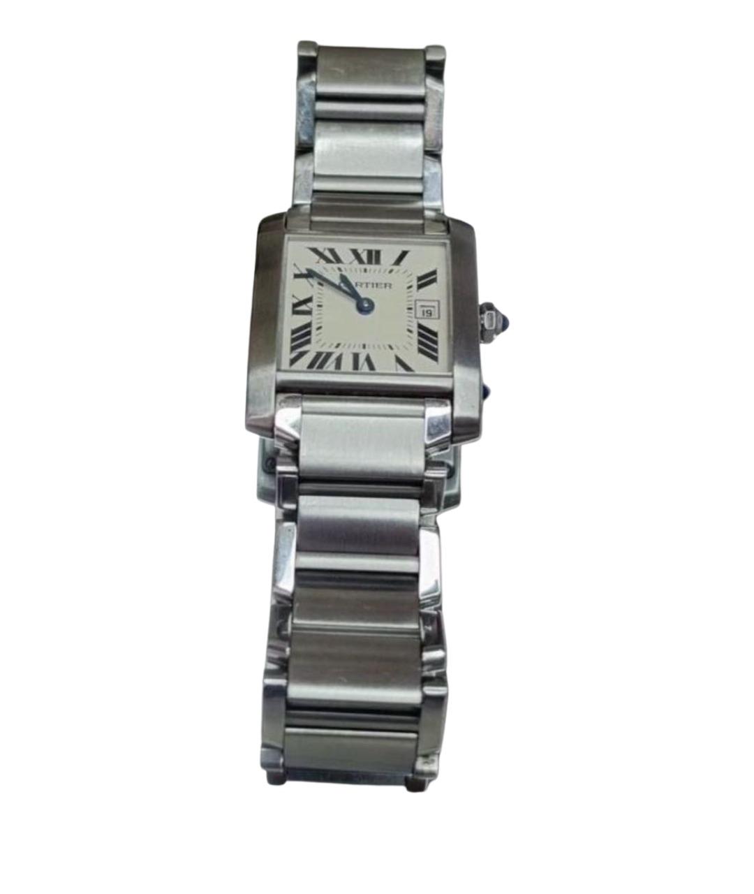 CARTIER Серебряные металлические часы, фото 1