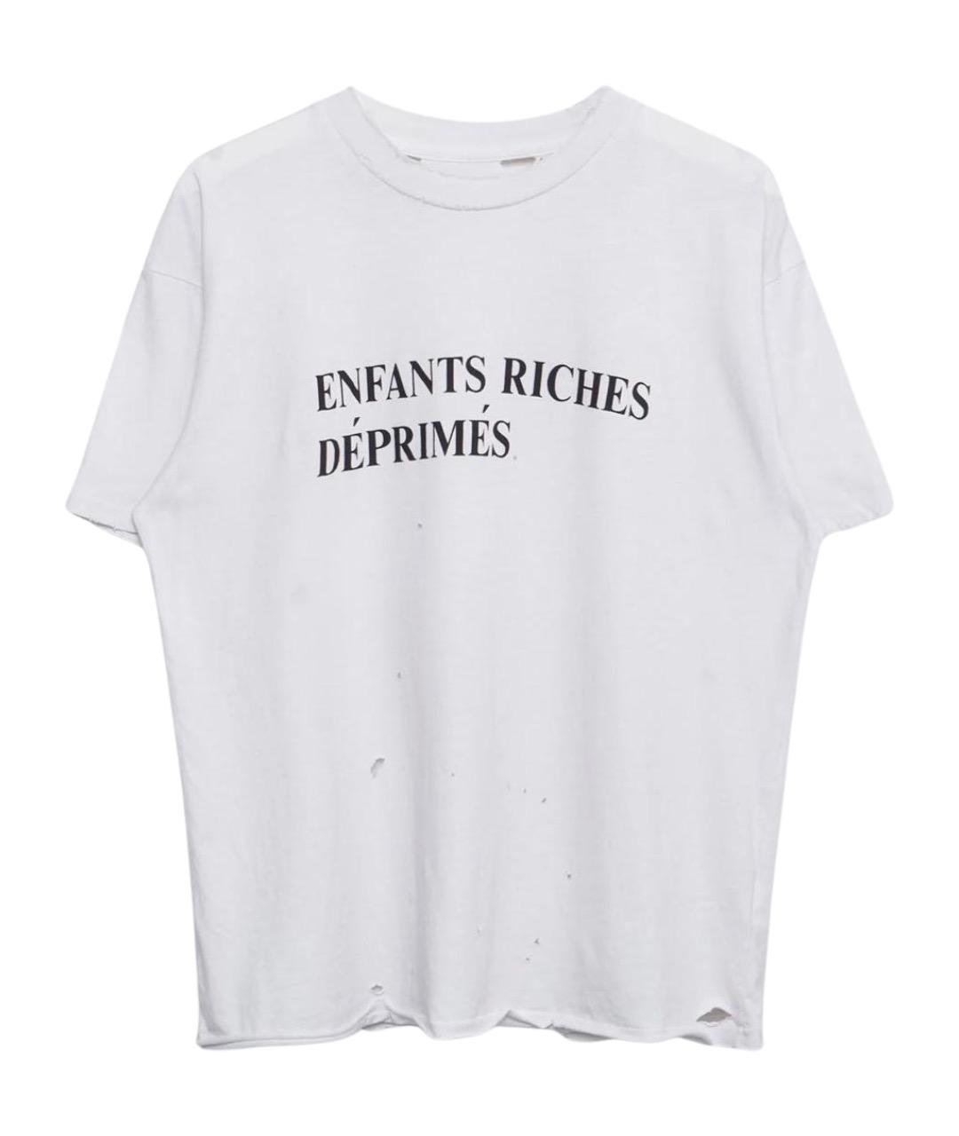 Enfants Riches Déprimés Белая хлопковая футболка, фото 1