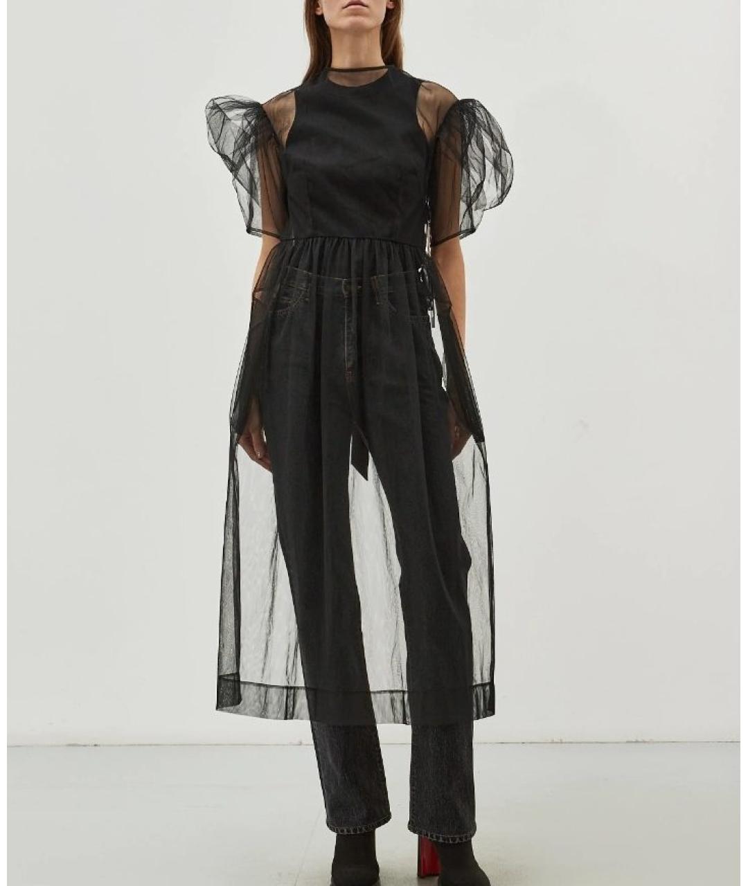SIMONE ROCHA Черное платье, фото 4