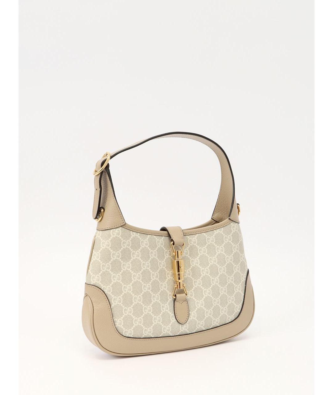 GUCCI Бежевая сумка с короткими ручками, фото 2
