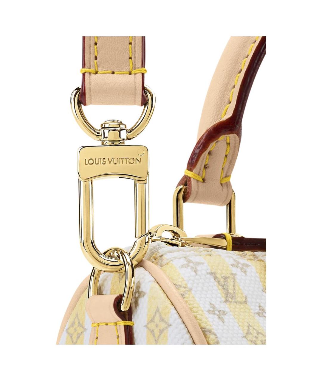 LOUIS VUITTON Бежевая сумка через плечо, фото 5