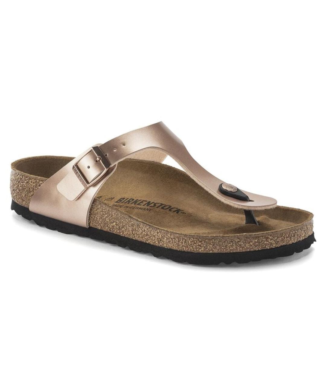 BIRKENSTOCK Бежевые шлепанцы, фото 2