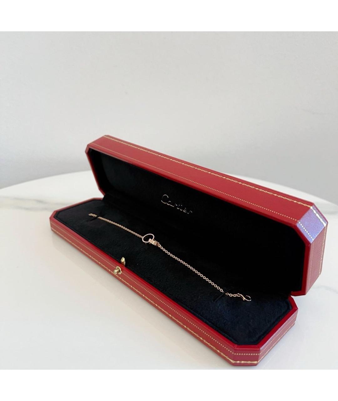 CARTIER Розовый браслет из розового золота, фото 4
