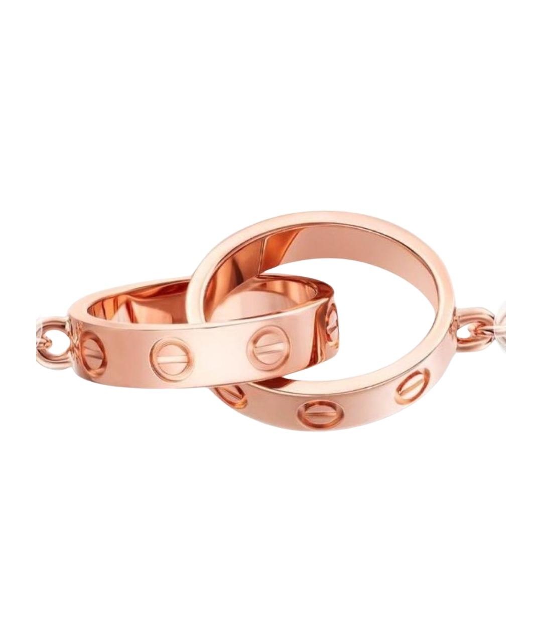 CARTIER Розовый браслет из розового золота, фото 1
