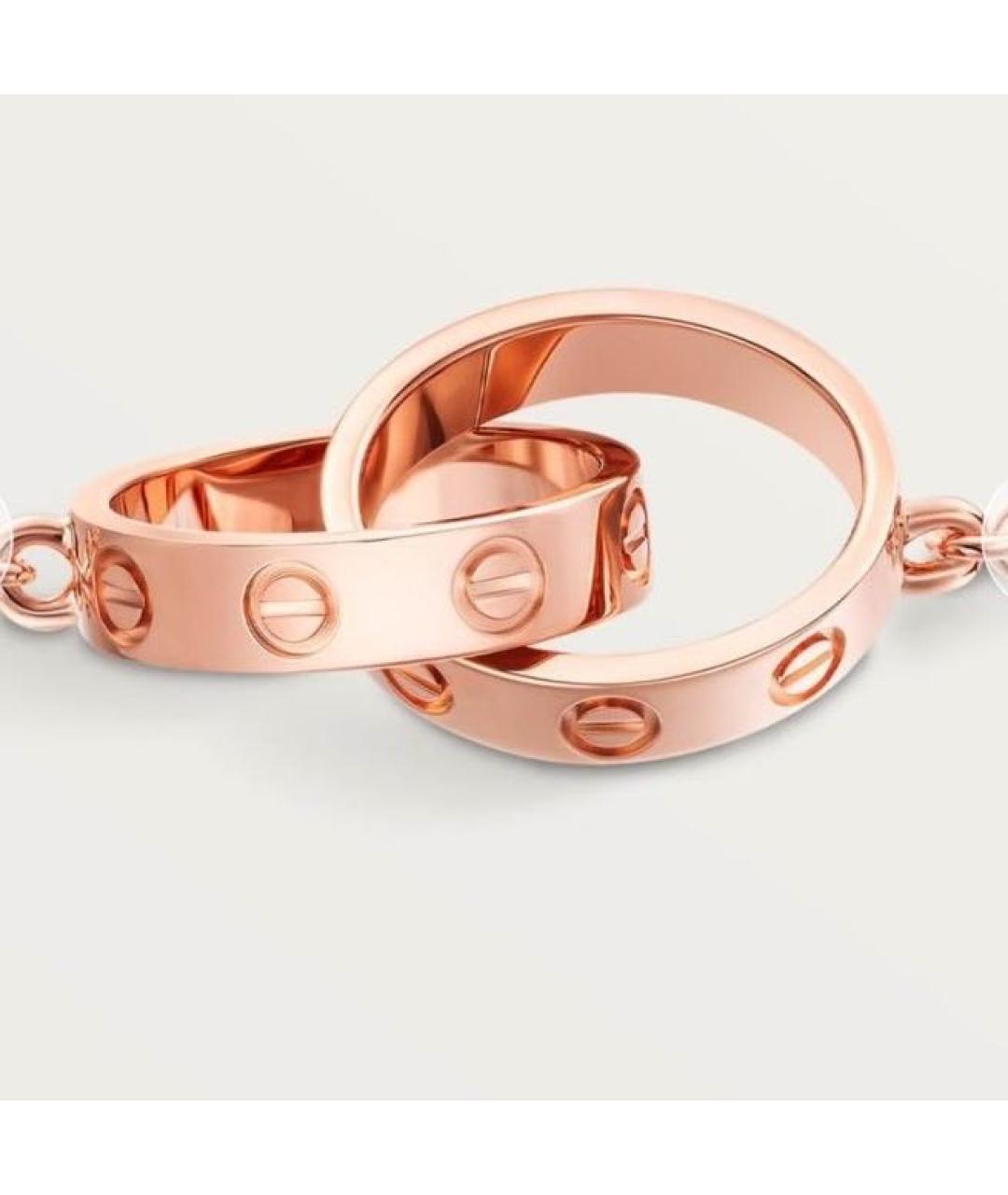 CARTIER Розовый браслет из розового золота, фото 5