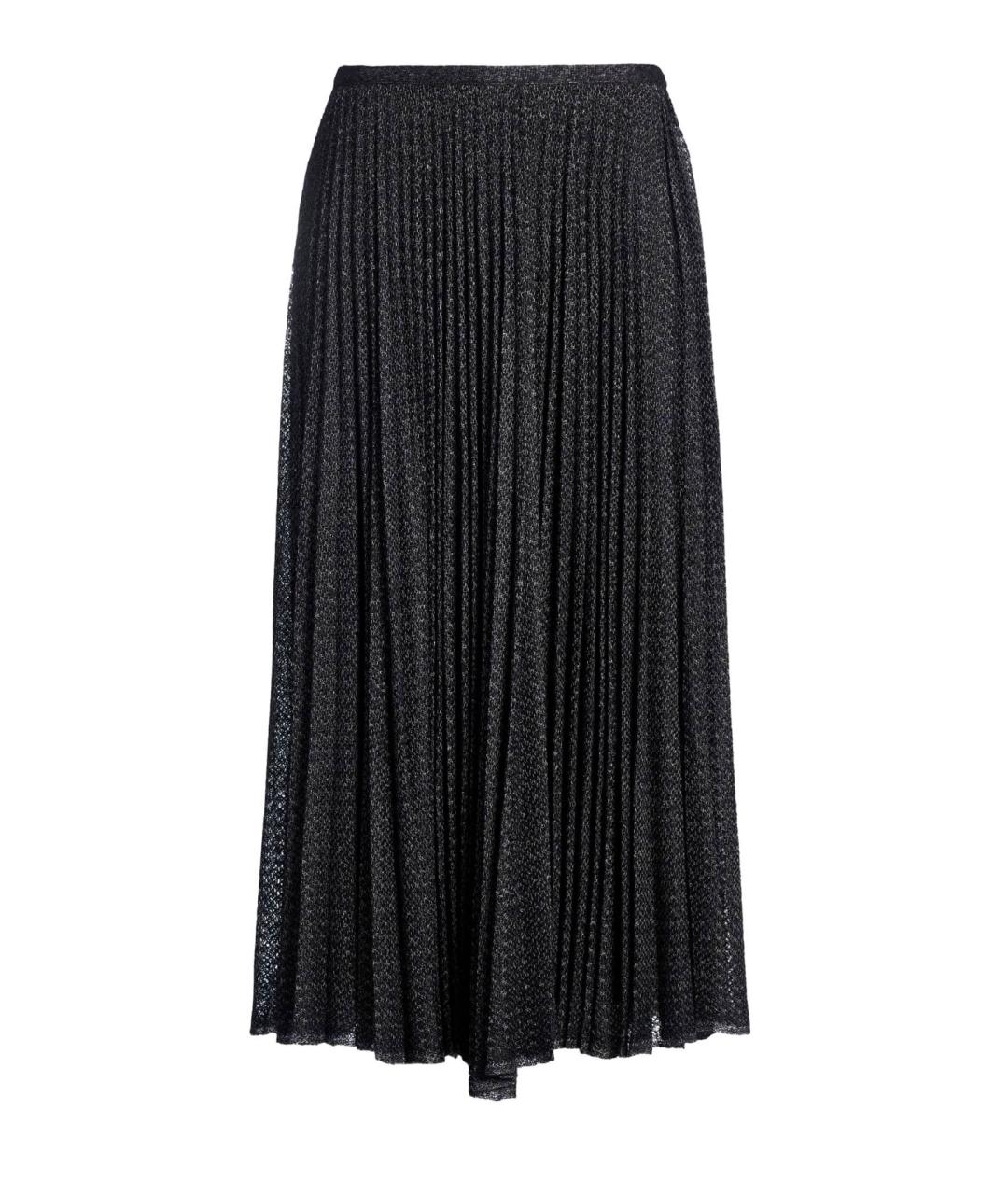 CHRISTIAN DIOR Черная шерстяная юбка миди, фото 1