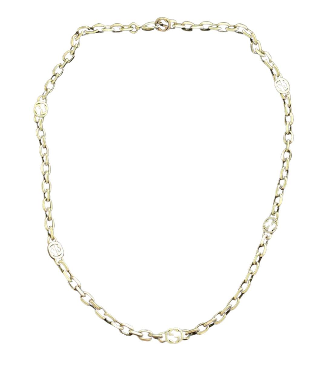 GUCCI Серебряная серебряная цепочка/подвеска, фото 1