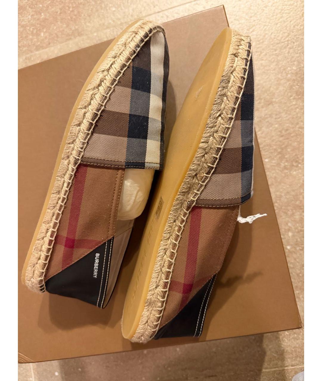 BURBERRY Мульти текстильные эспадрильи, фото 4