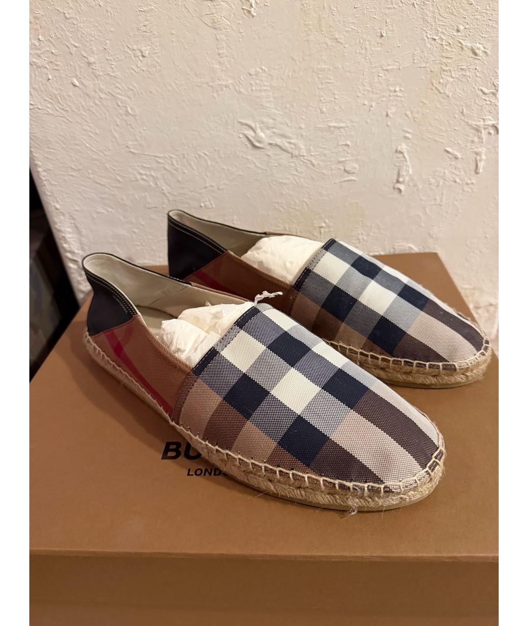 BURBERRY Мульти текстильные эспадрильи, фото 2