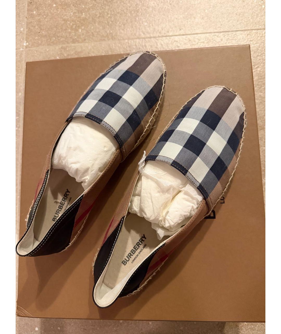 BURBERRY Мульти текстильные эспадрильи, фото 3