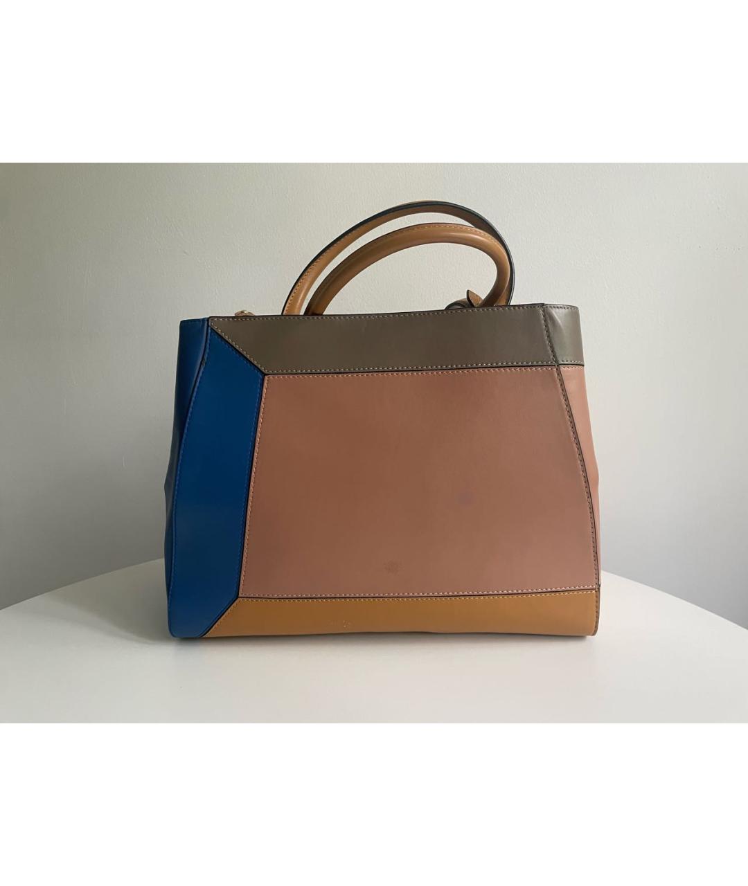 FENDI Мульти кожаная сумка тоут, фото 3
