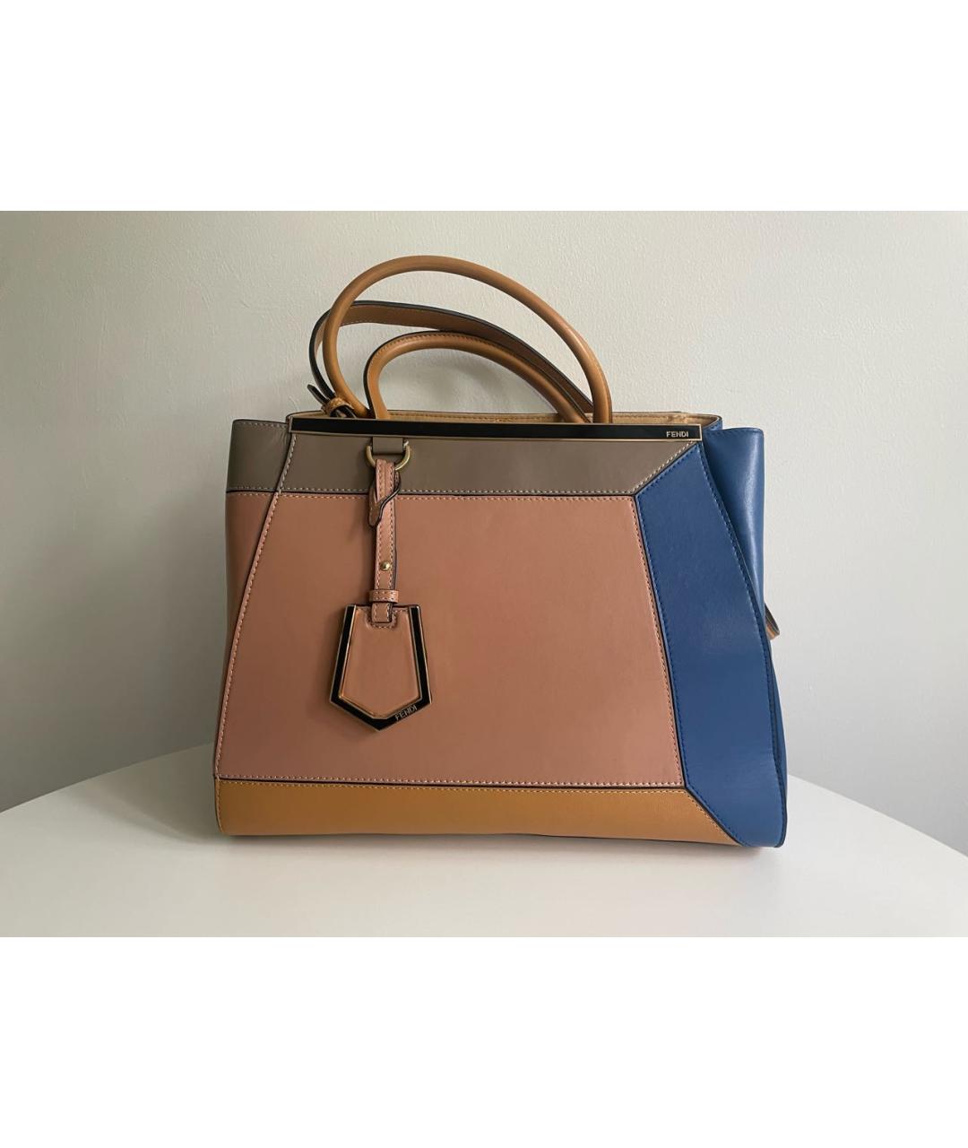 FENDI Мульти кожаная сумка тоут, фото 9