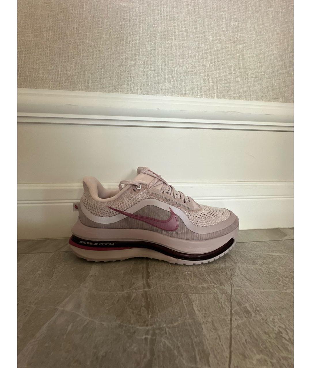 NIKE Розовые текстильные кроссовки, фото 9