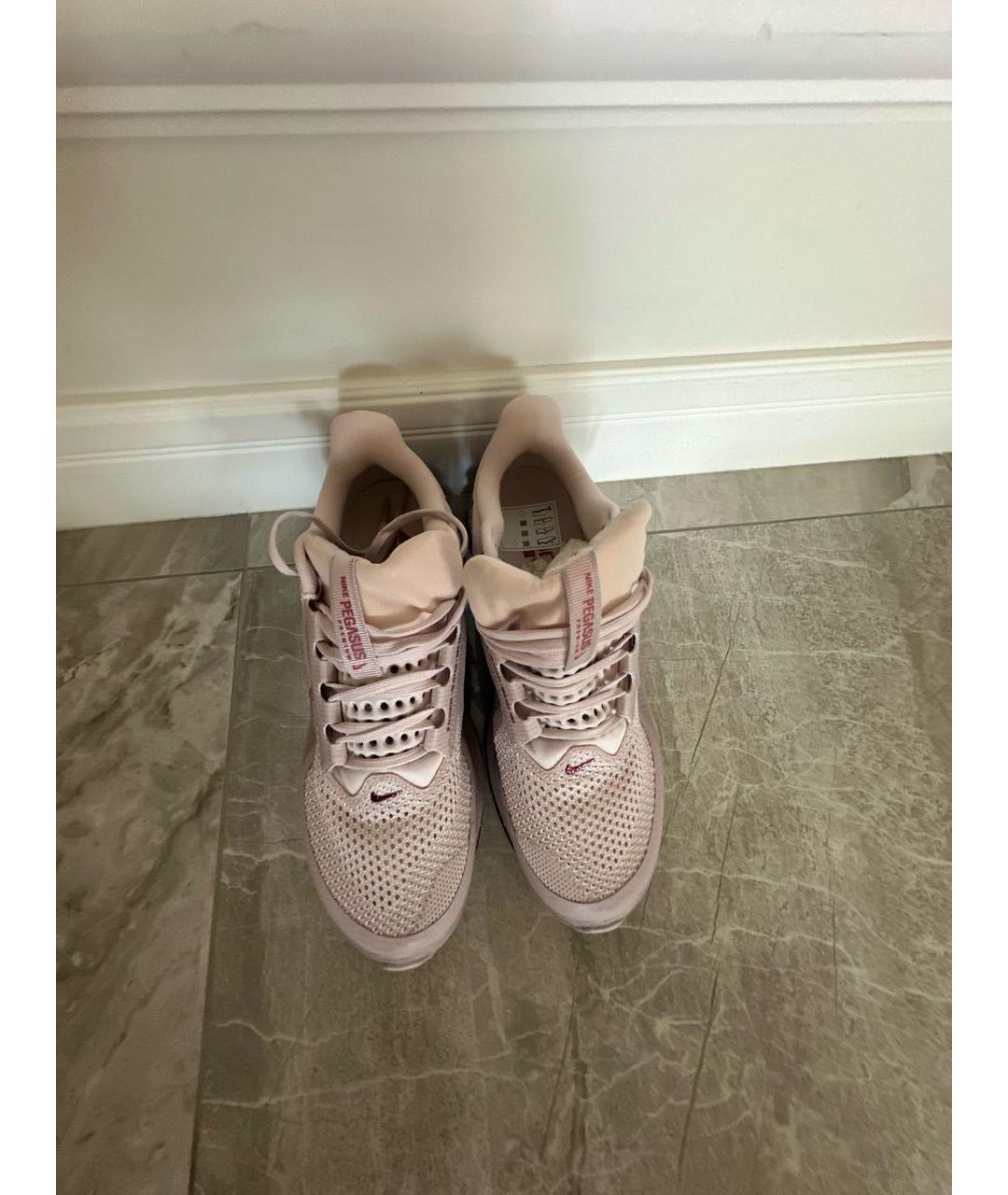 NIKE Розовые текстильные кроссовки, фото 2