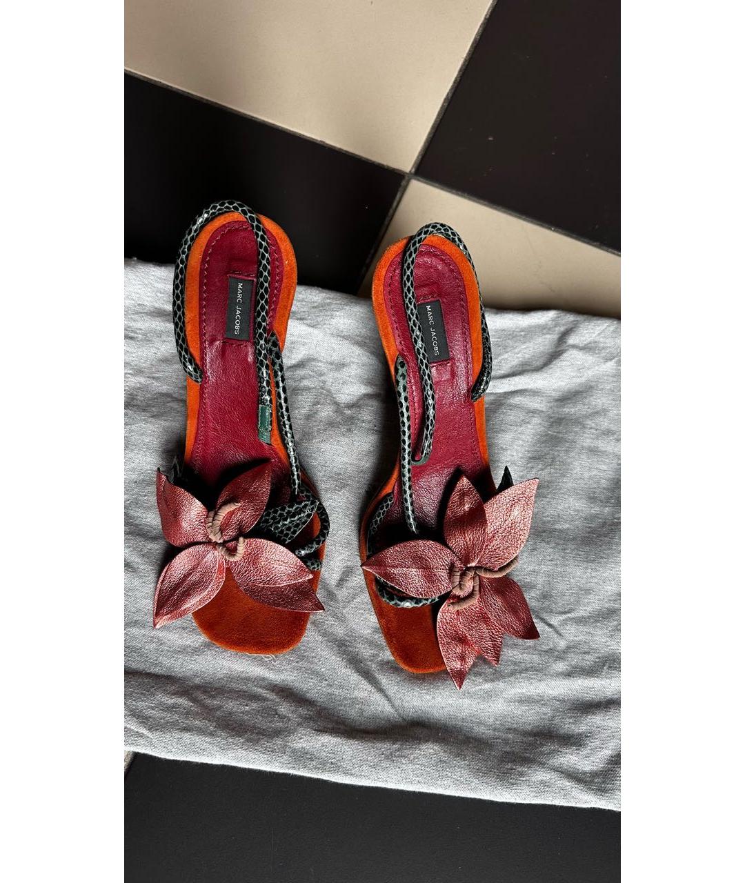 MARC JACOBS Мульти кожаные босоножки, фото 2