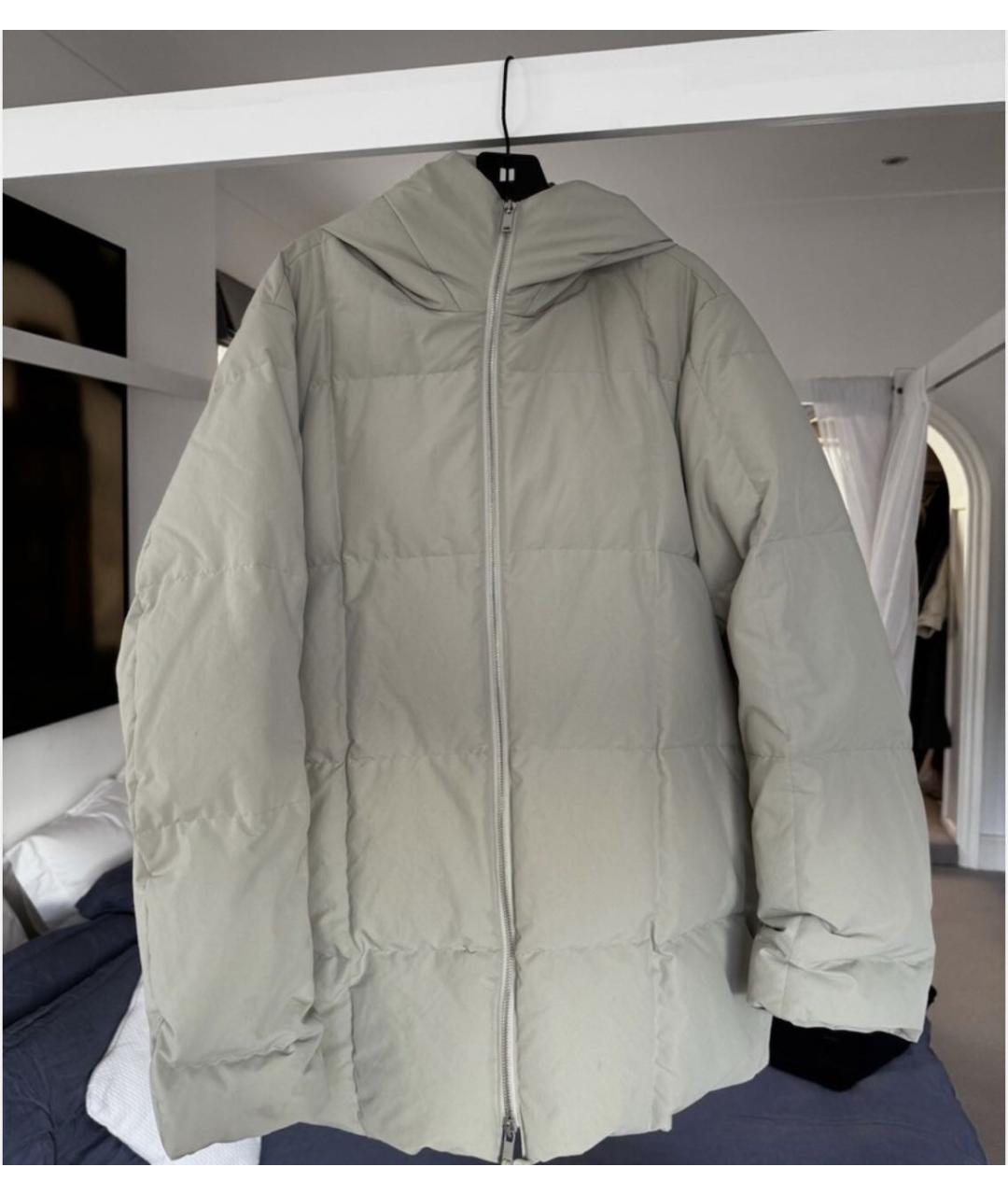 JIL SANDER Бежевый пуховик, фото 5
