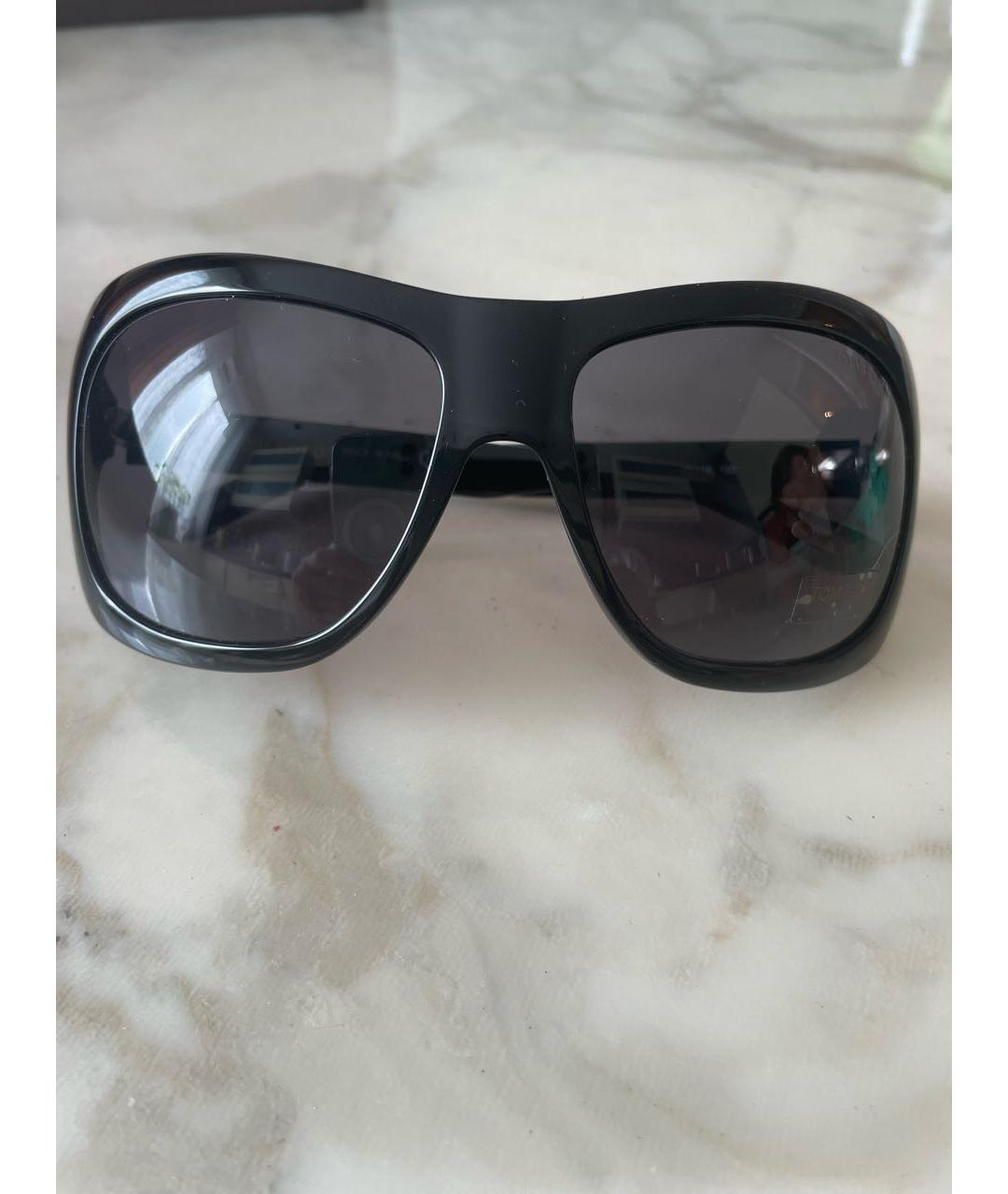 TOM FORD Черные пластиковые солнцезащитные очки, фото 8