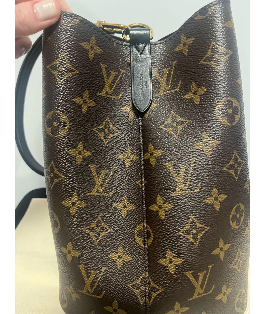 LOUIS VUITTON Коричневая сумка через плечо, фото 8