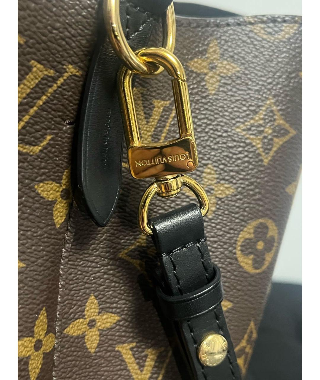 LOUIS VUITTON Коричневая сумка через плечо, фото 6