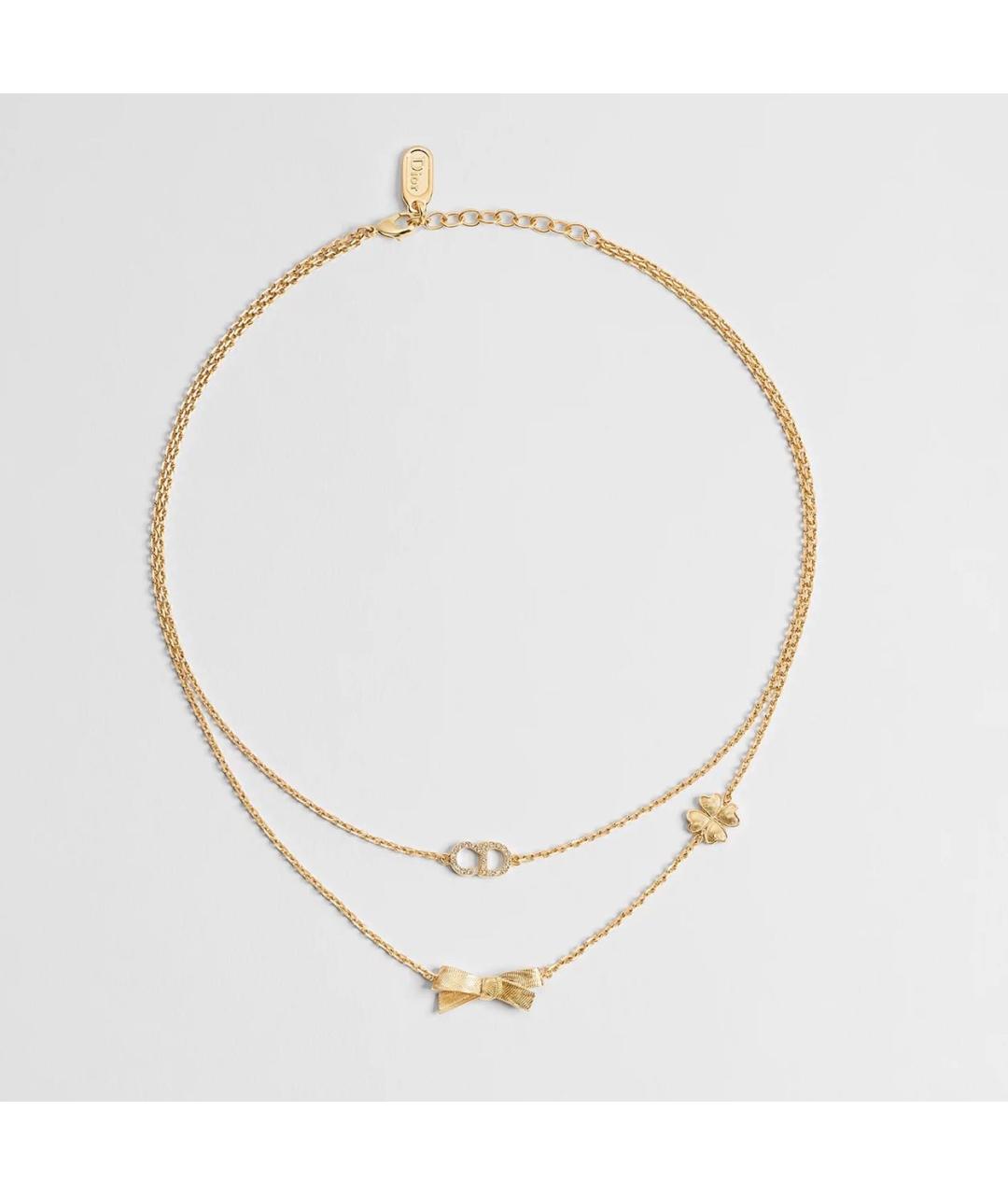CHRISTIAN DIOR Золотое колье, фото 2