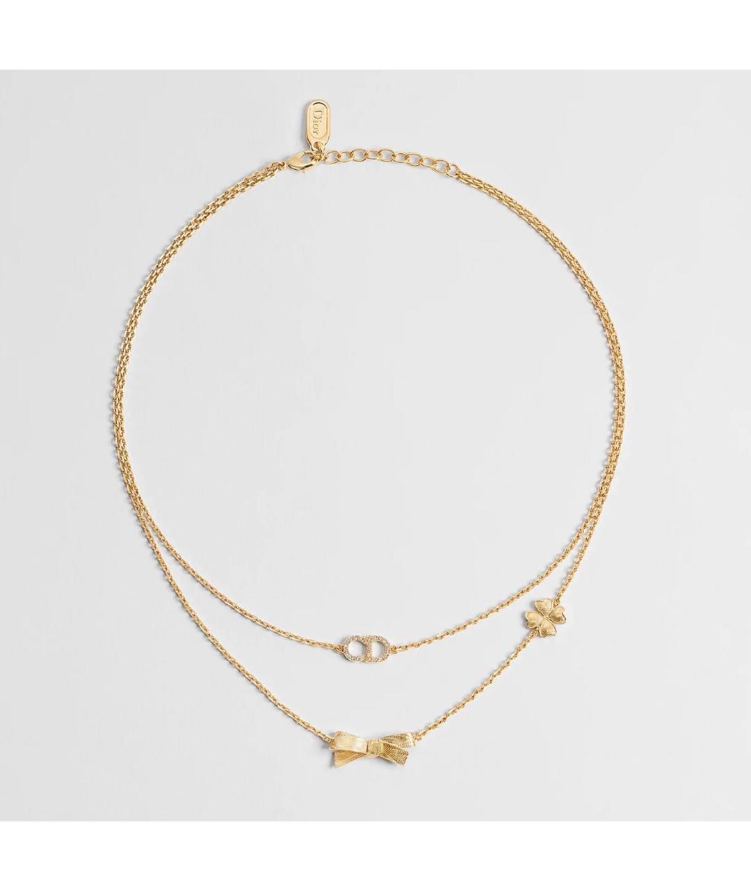 CHRISTIAN DIOR Золотое колье, фото 1
