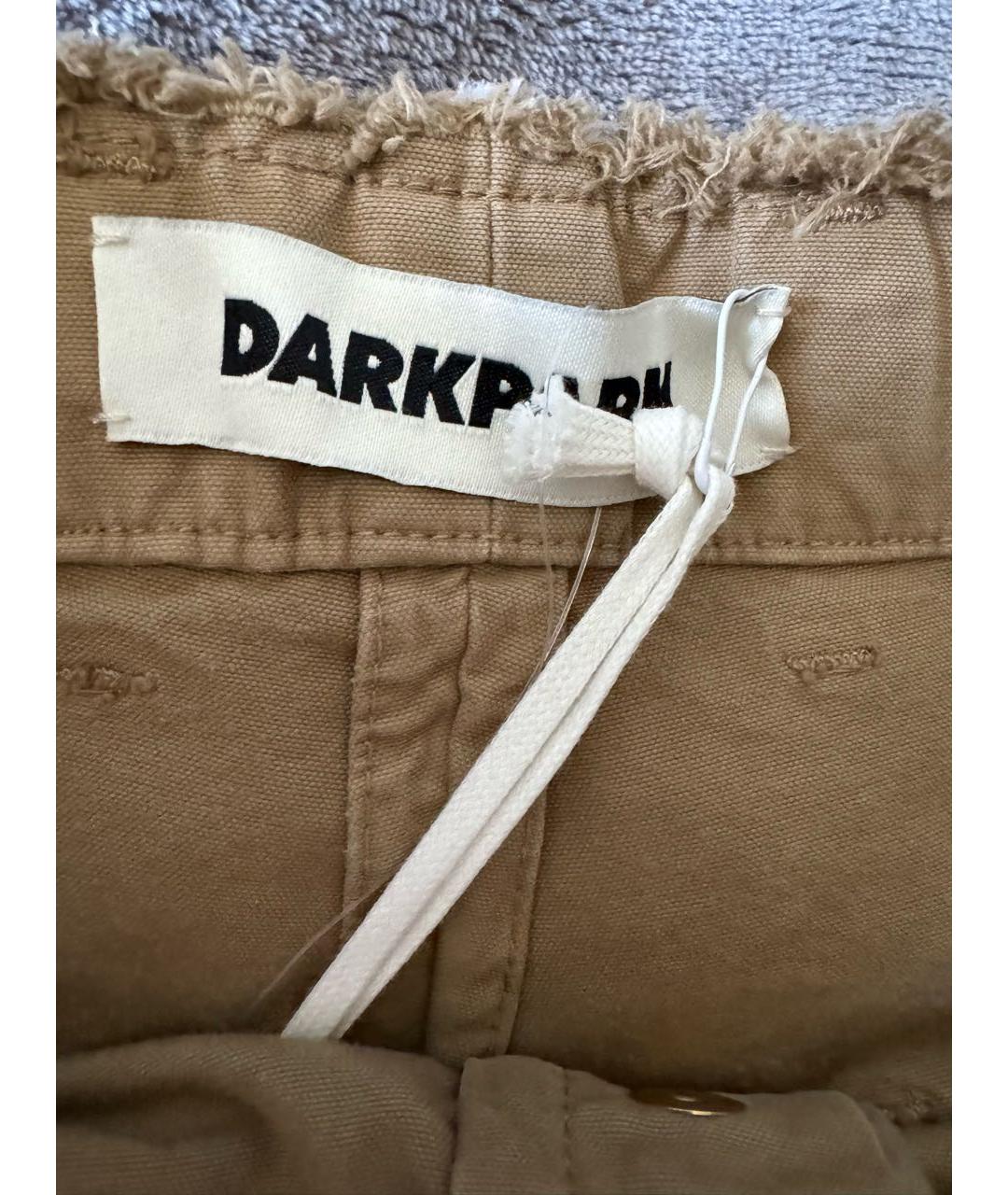 DARKPARK Бежевые хлопковые брюки широкие, фото 4