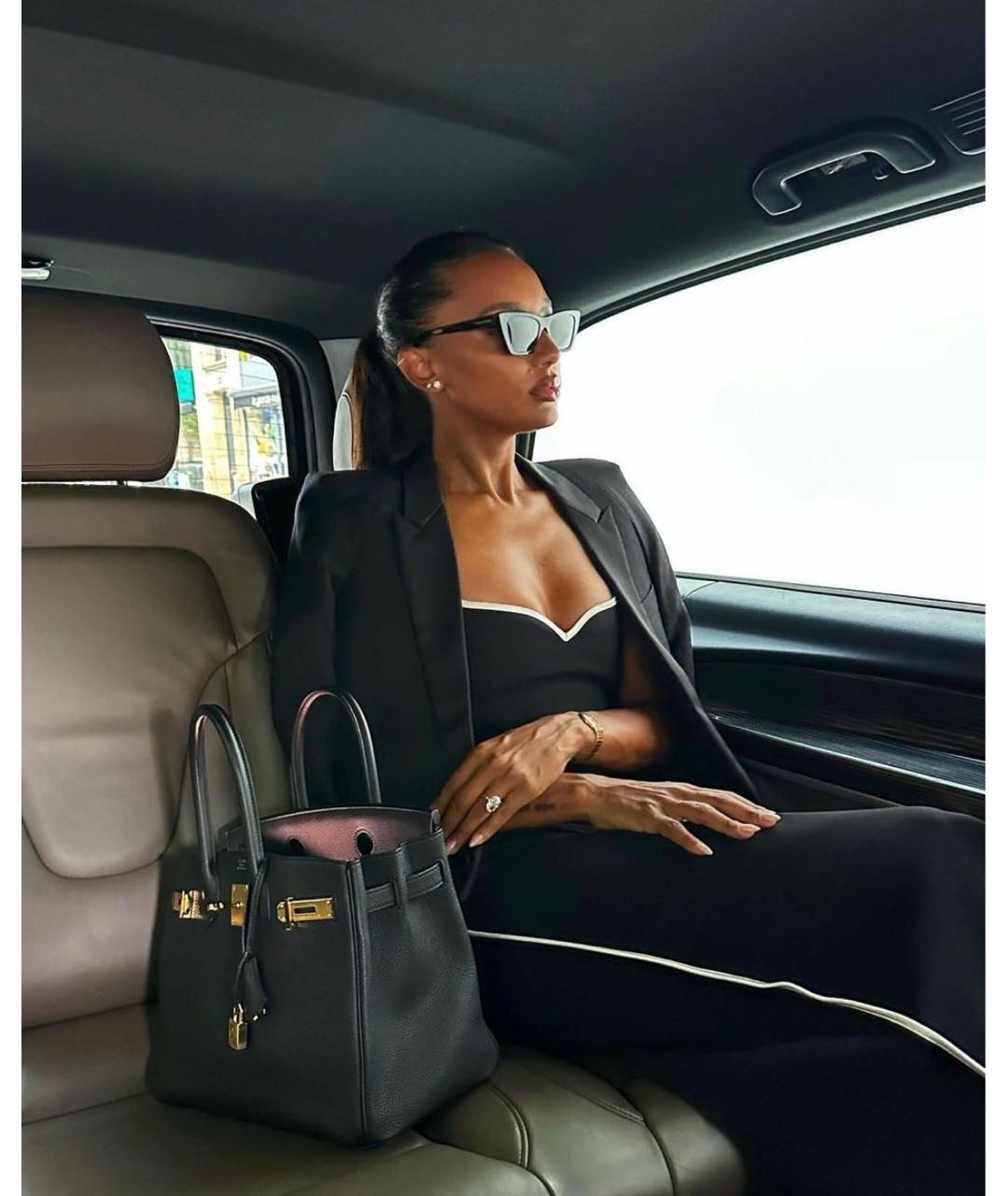 SAINT LAURENT Черные пластиковые солнцезащитные очки, фото 5