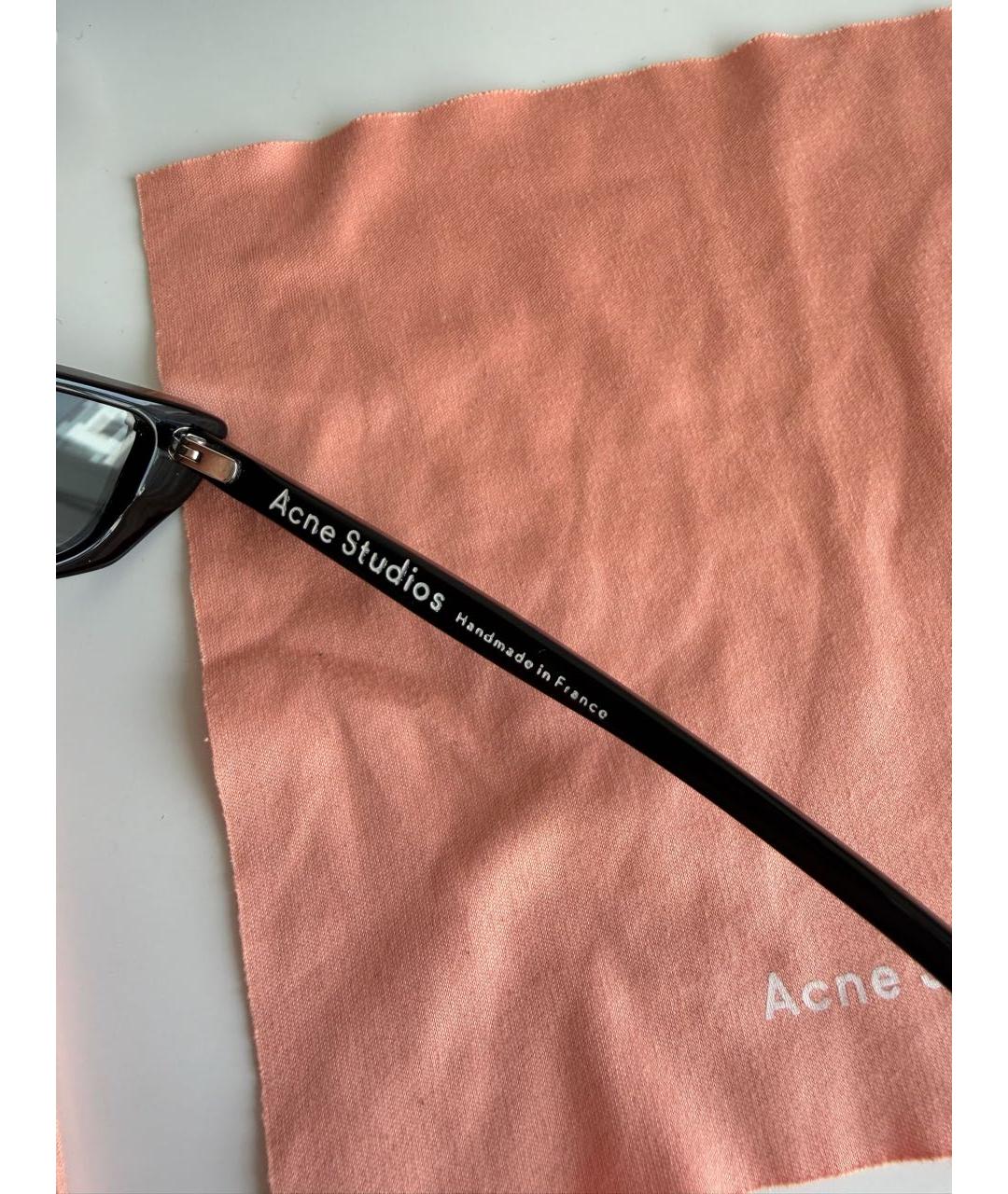 ACNE STUDIOS Черные пластиковые солнцезащитные очки, фото 8