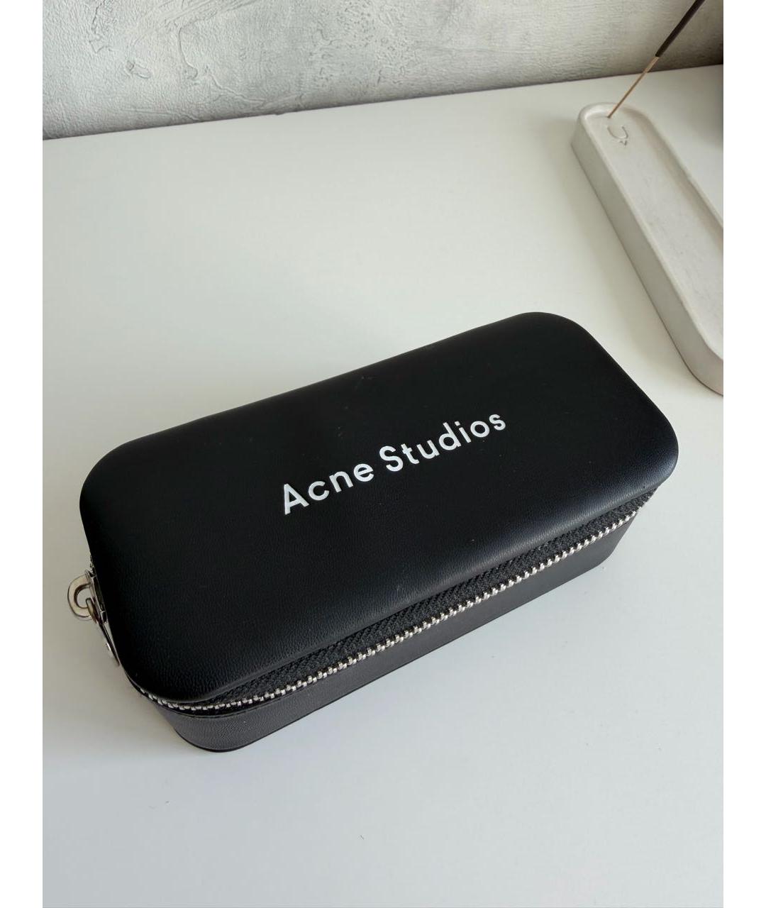 ACNE STUDIOS Черные пластиковые солнцезащитные очки, фото 4