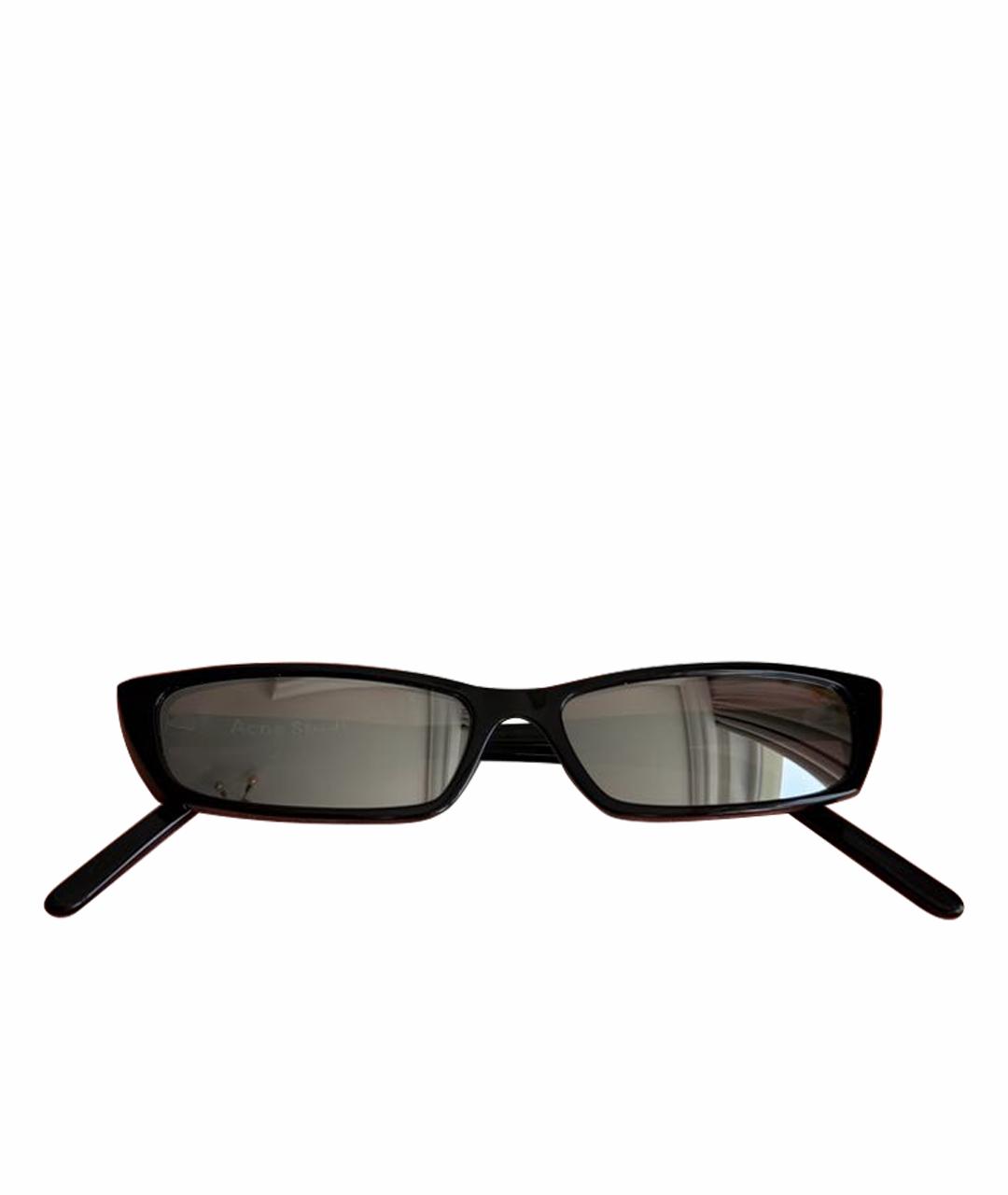 ACNE STUDIOS Черные пластиковые солнцезащитные очки, фото 1