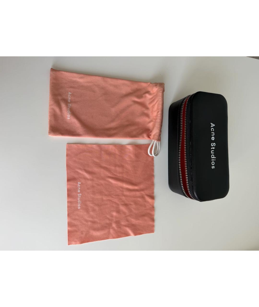 ACNE STUDIOS Черные пластиковые солнцезащитные очки, фото 6