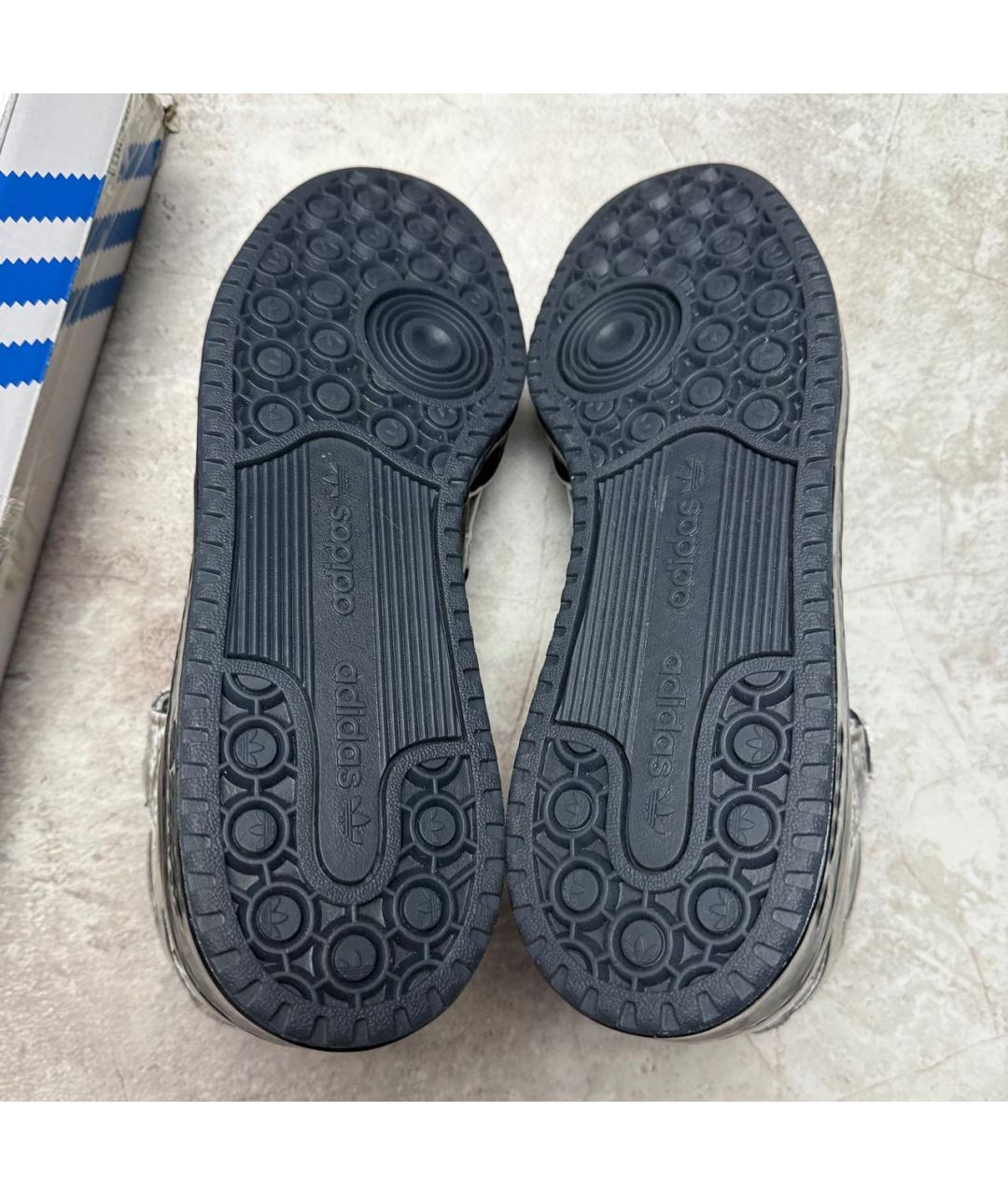 ADIDAS Антрацитовые высокие кроссовки / кеды, фото 3