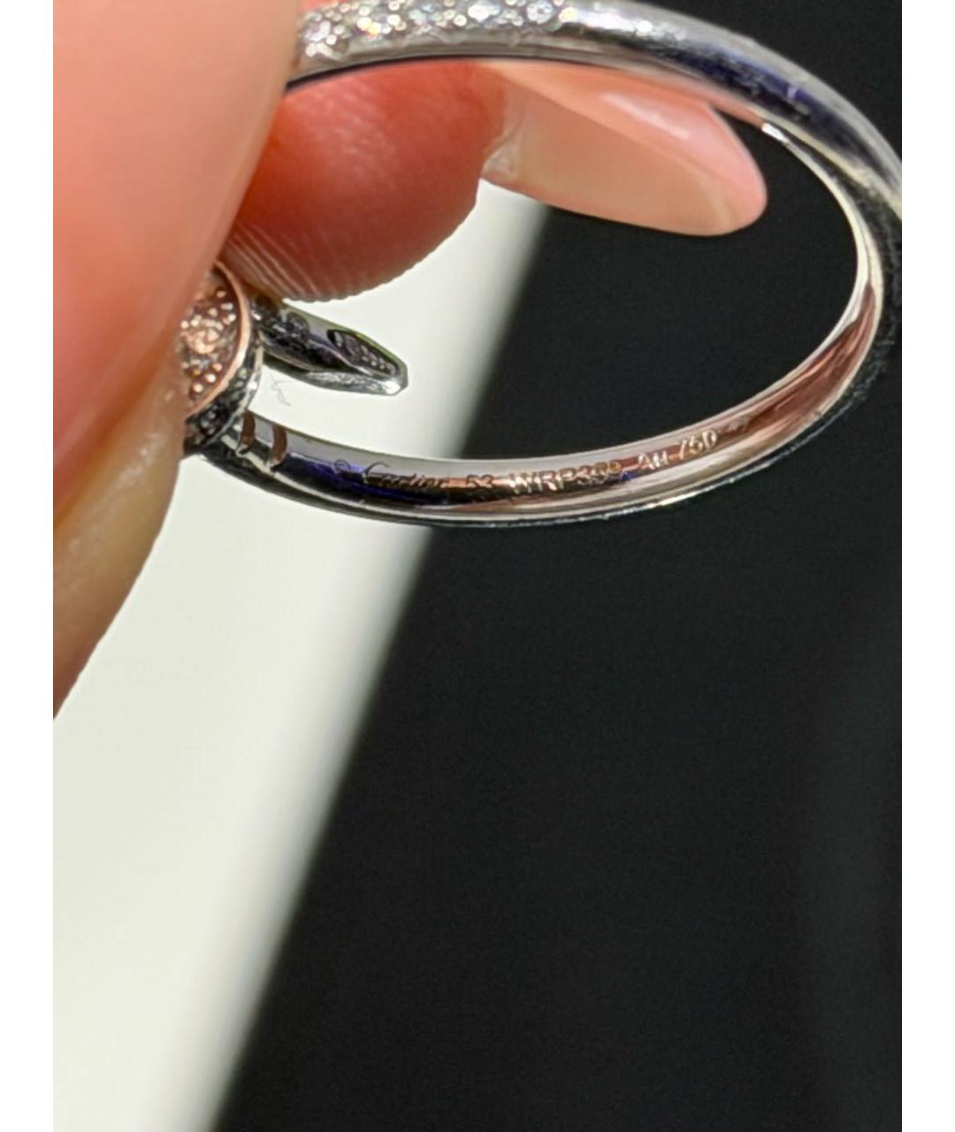 CARTIER Серебряное кольцо из белого золота, фото 4